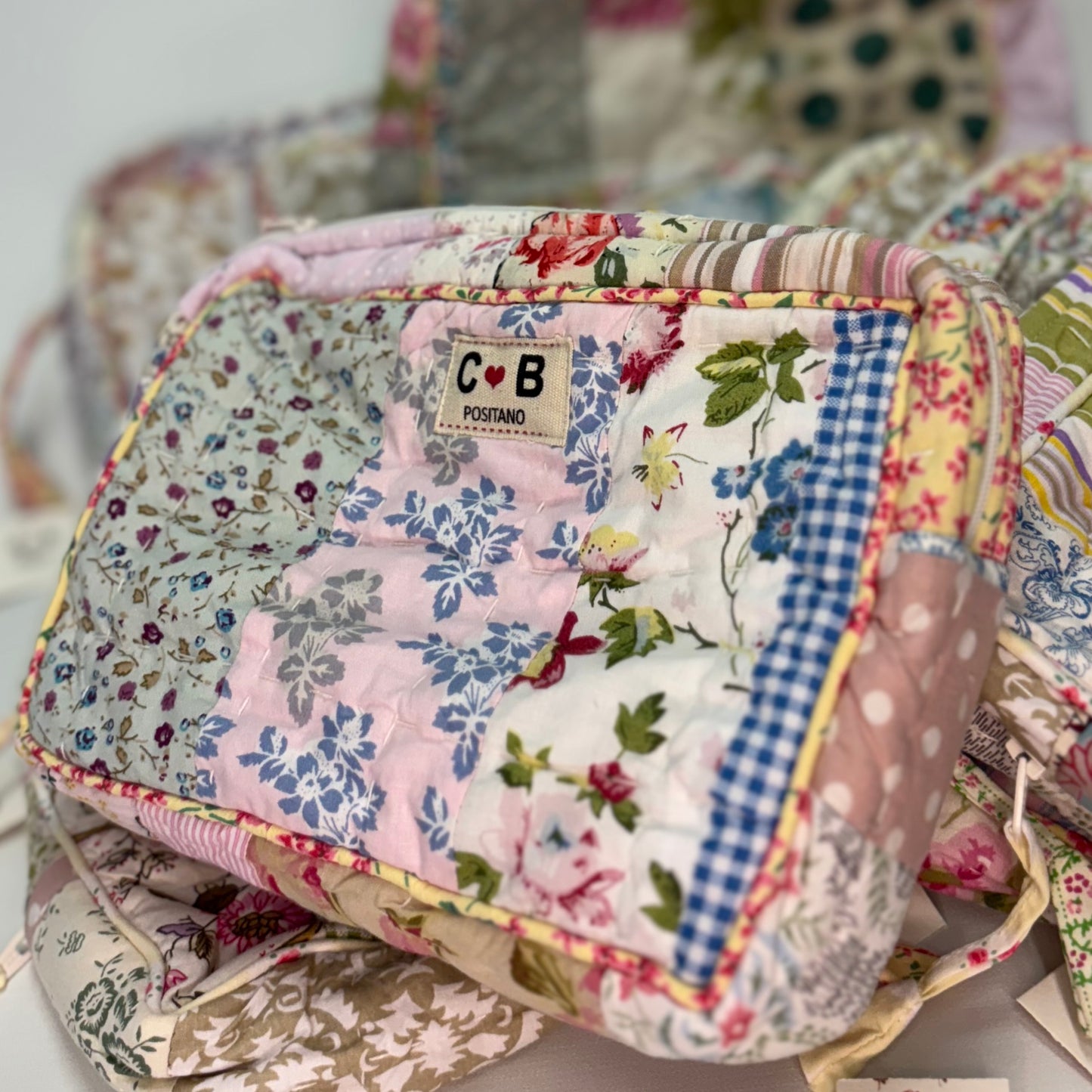 Mystery Pappo Make-Up Bag (Unique Patchwork Pastels)
