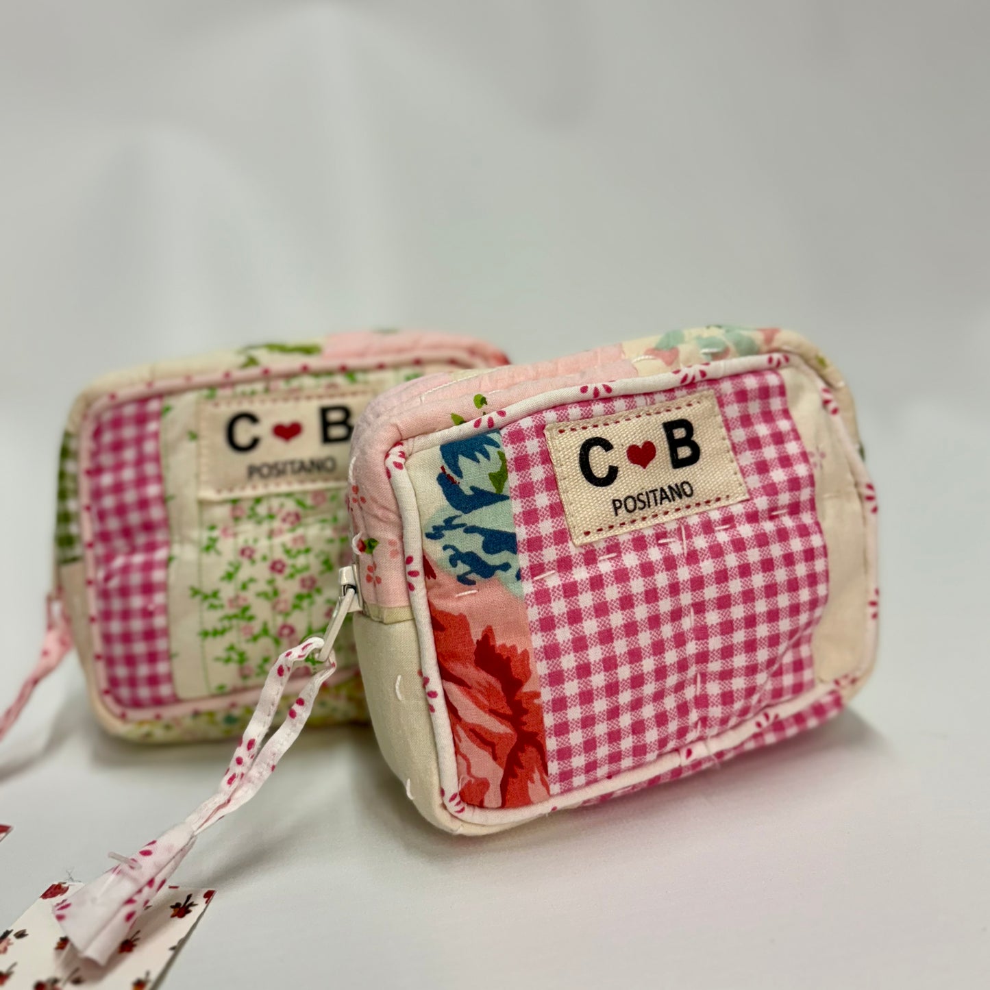 Cubo Mini Pouch pastel patchwork