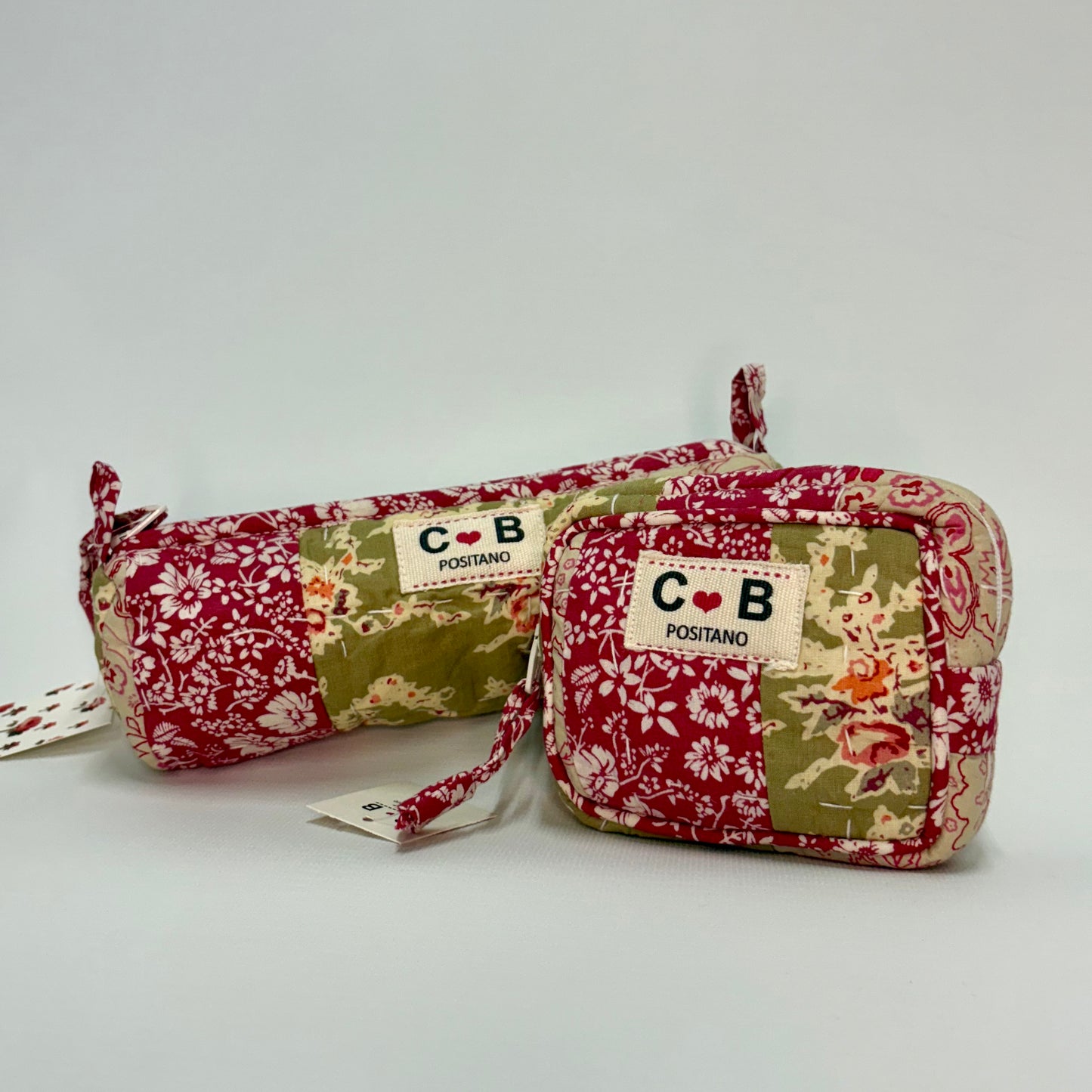✨ Patchwork Treasures – Combo Mini Square Pouch & Penny Pencil Case ✨