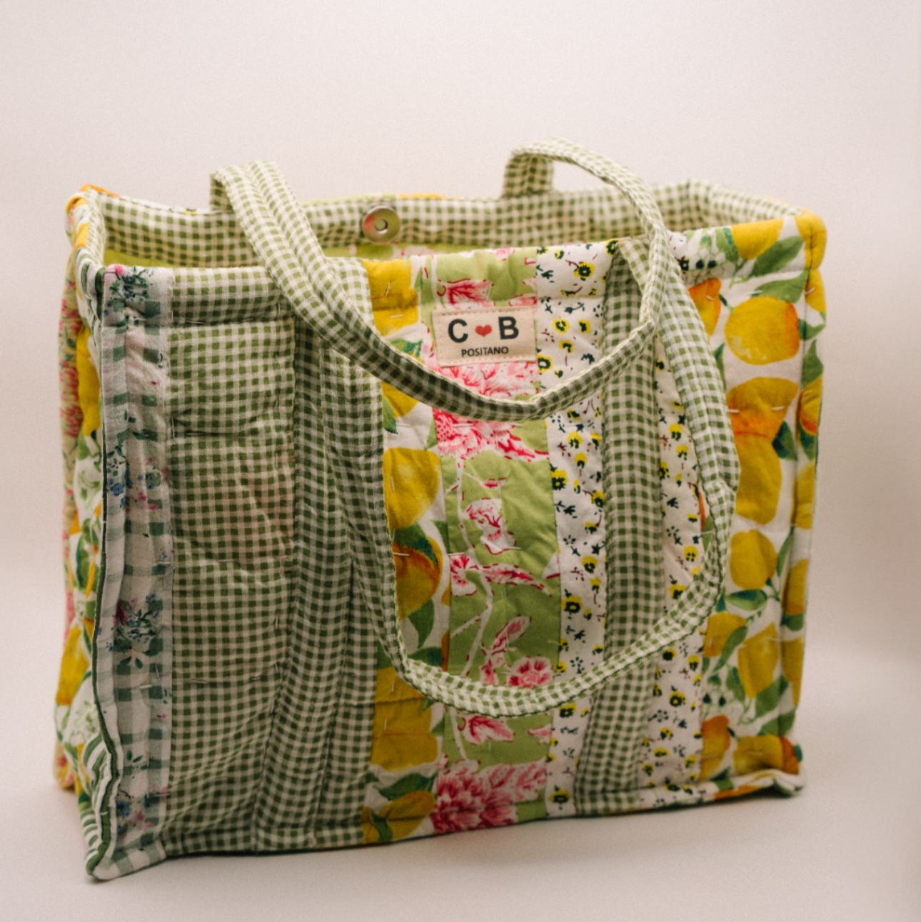 Tote square Lemon Medium