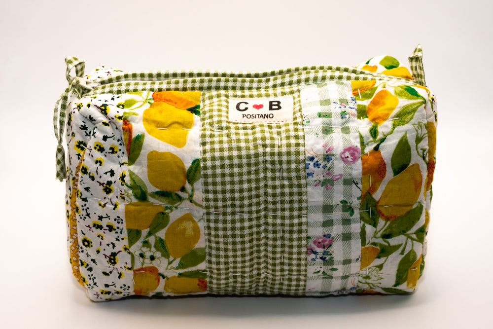 MakeUp Bag large Lemon