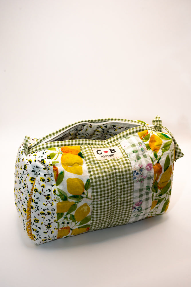 MakeUp Bag large Lemon