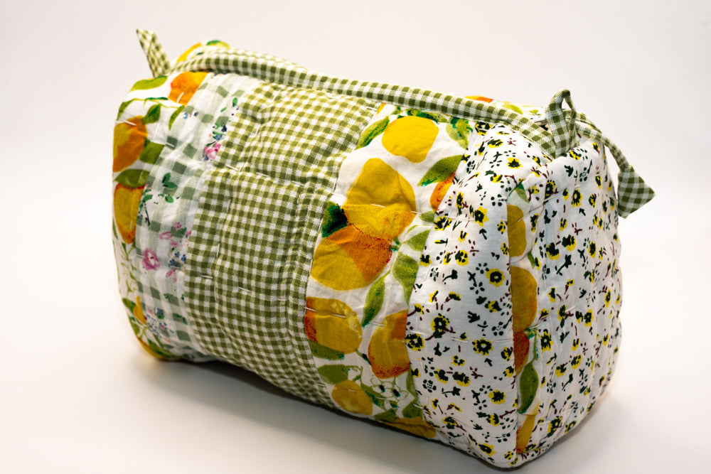 MakeUp Bag large Lemon