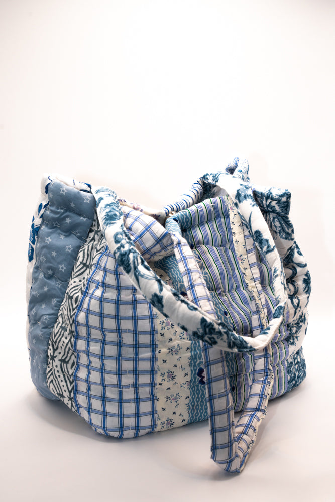 Dot Bag Large Blue