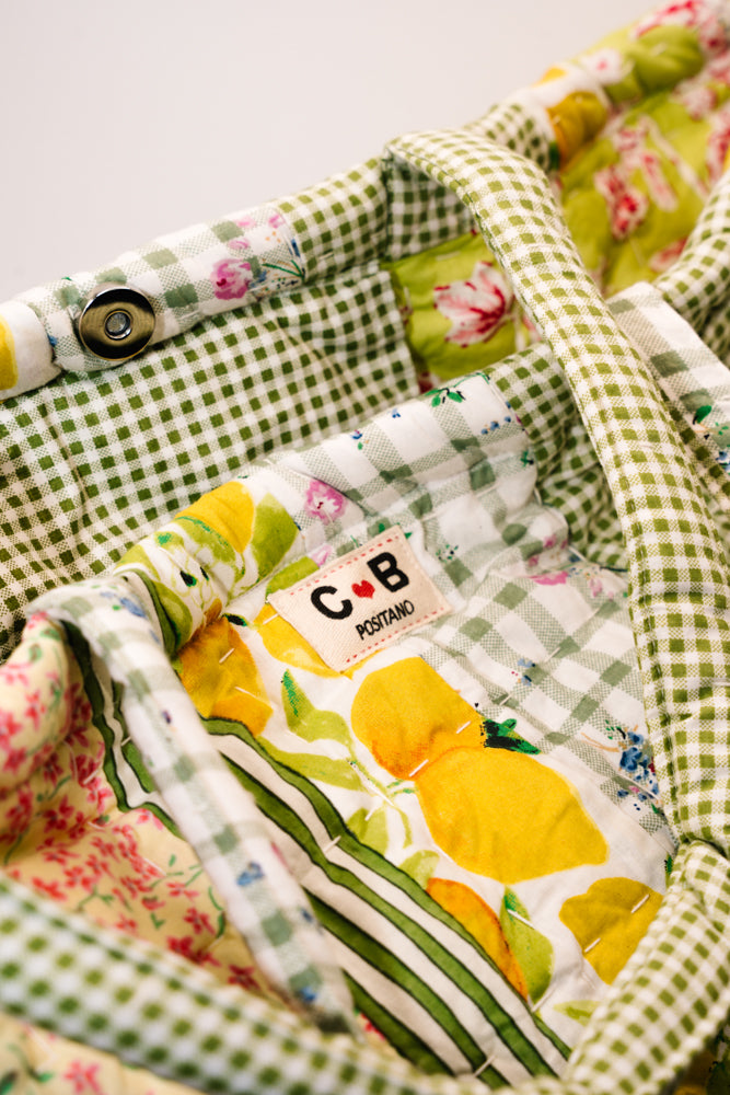 Dot Bag Large Lemon