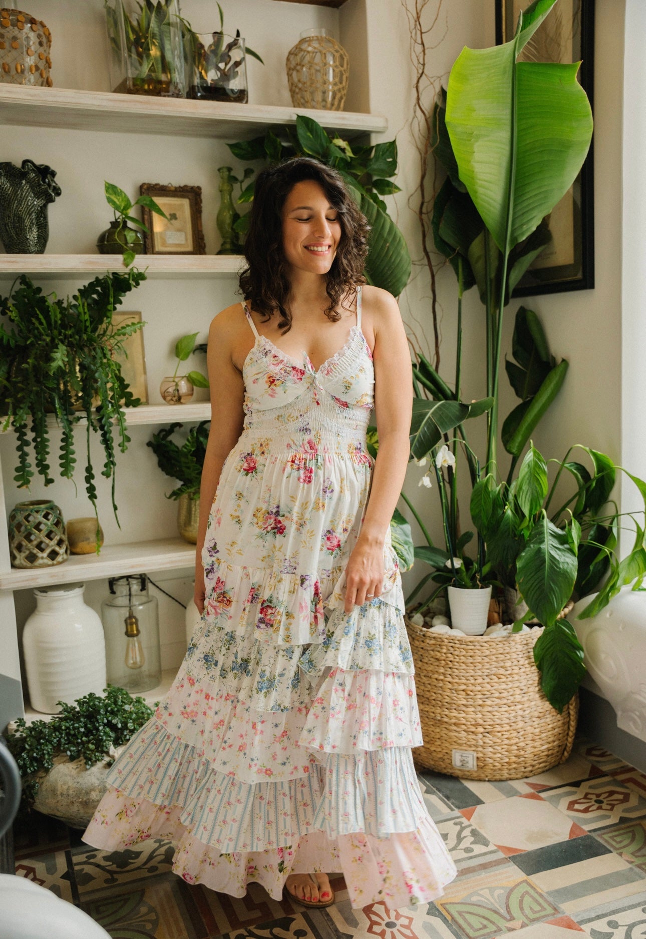 CHIFFON DRESS