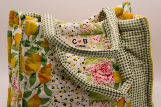 Tote square Lemon Small