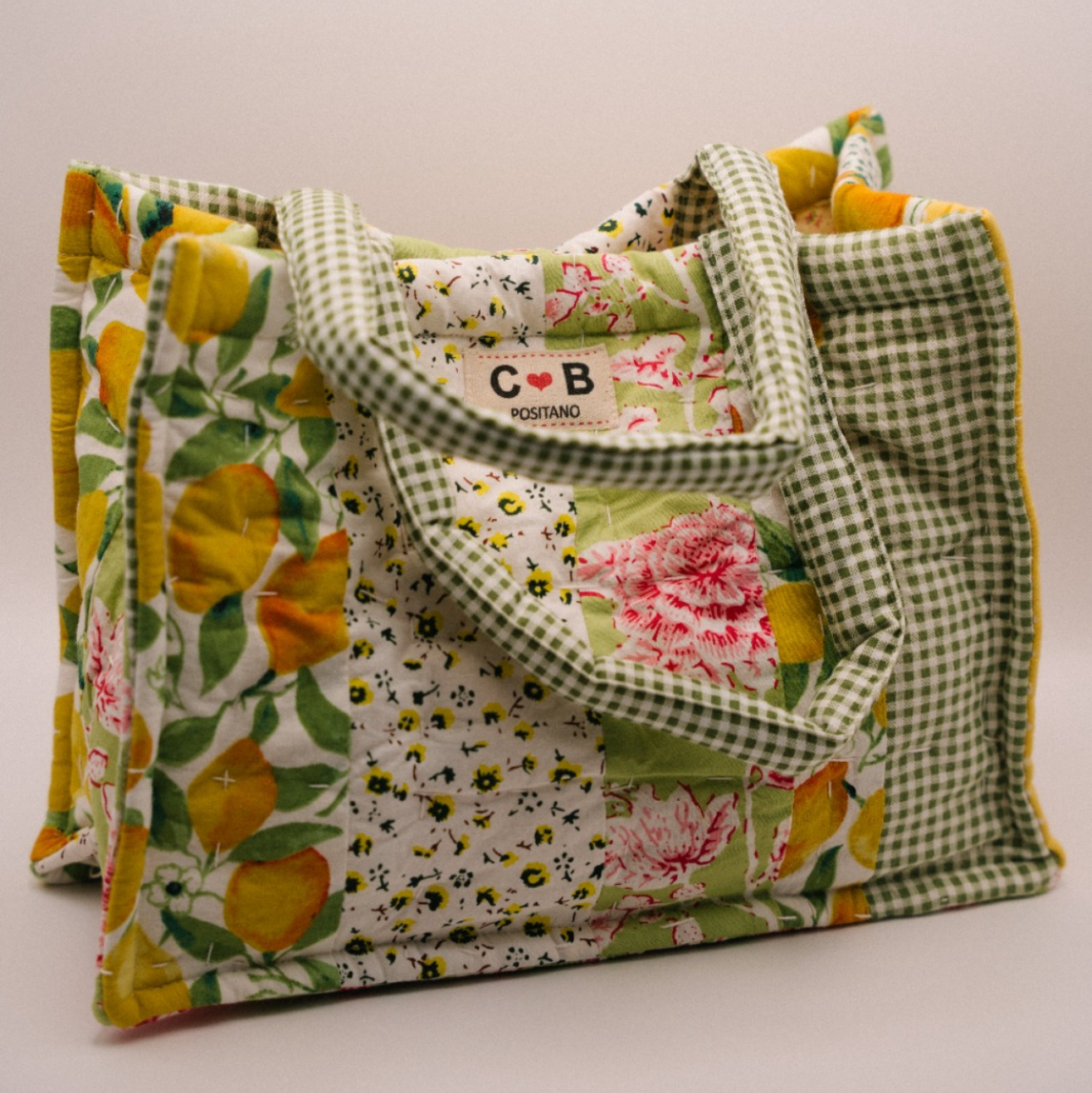 Tote square Lemon Small