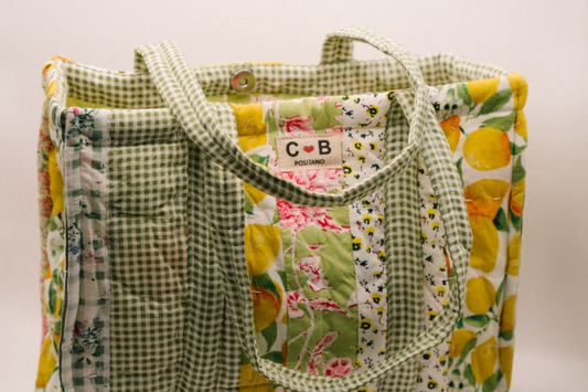 Tote square Lemon Medium