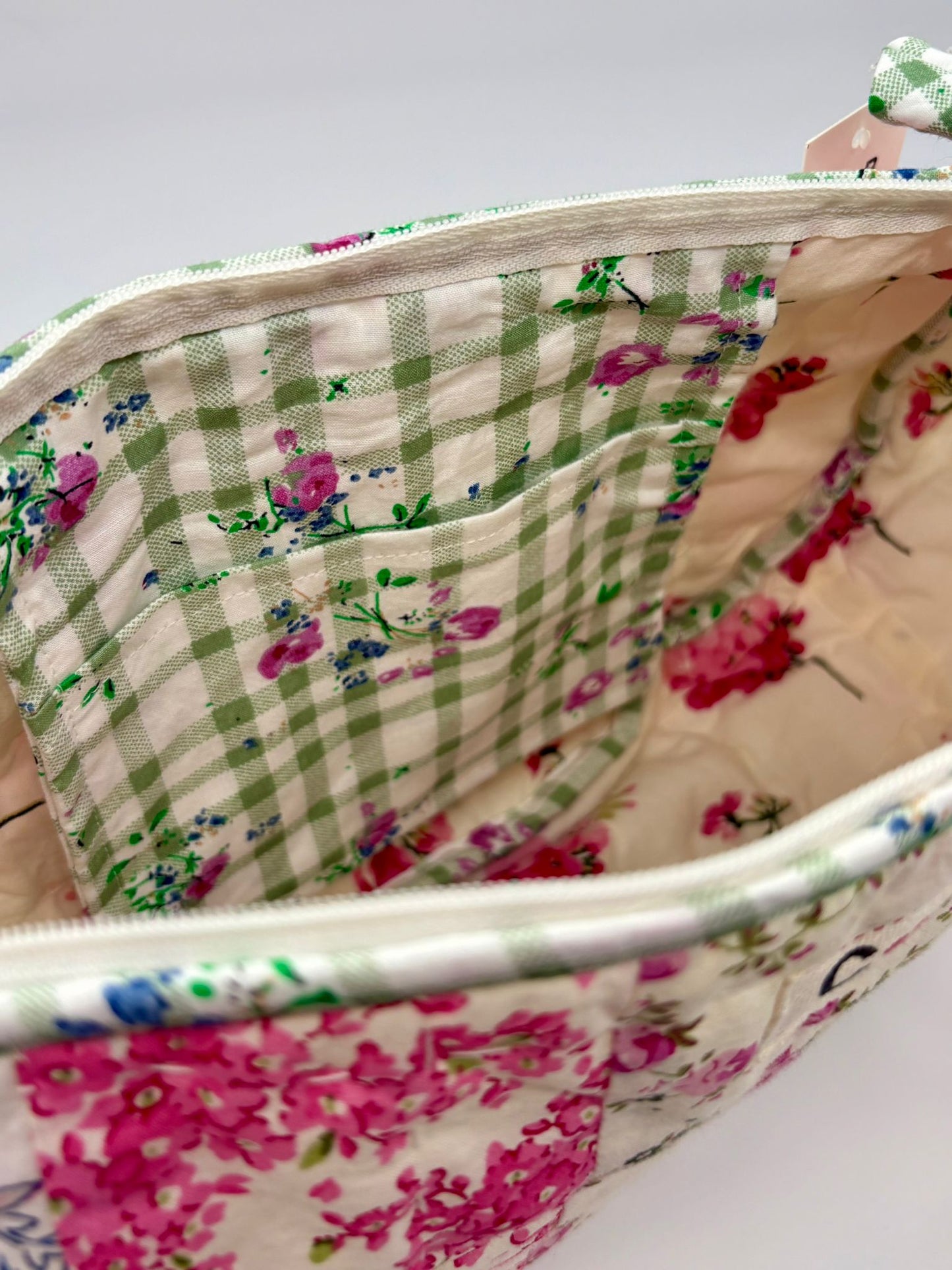 Moon Bag Pink Patchowrk