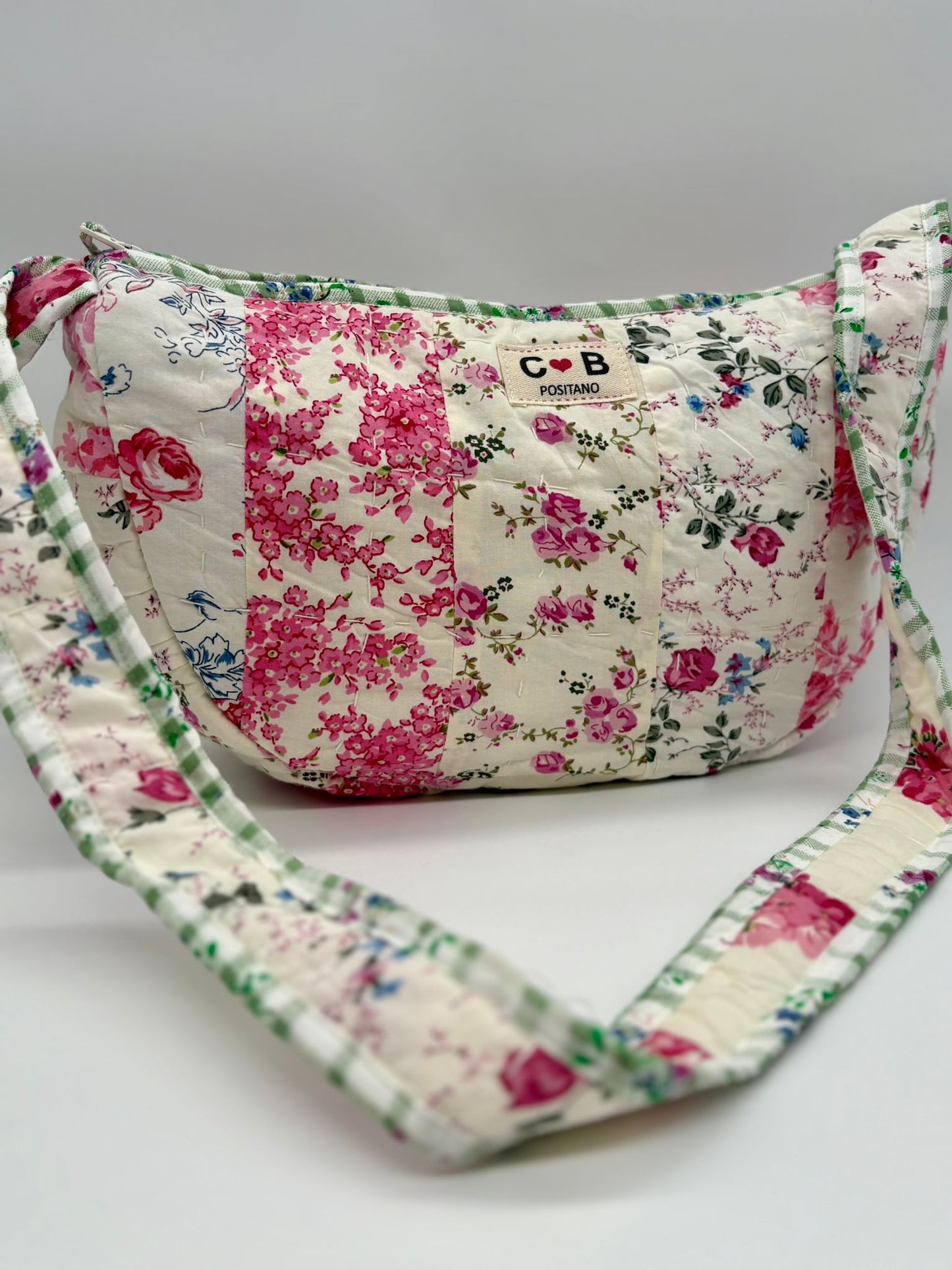Moon Bag Pink Patchowrk
