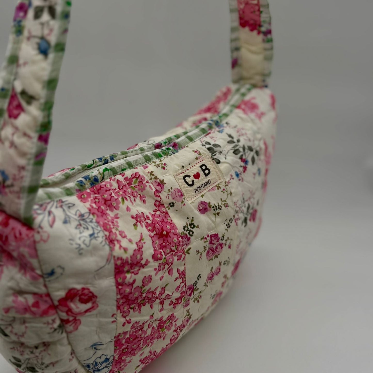 Moon Bag Pink Patchowrk