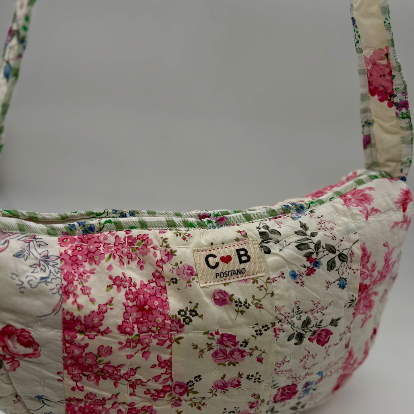 Moon Bag Pink Patchowrk