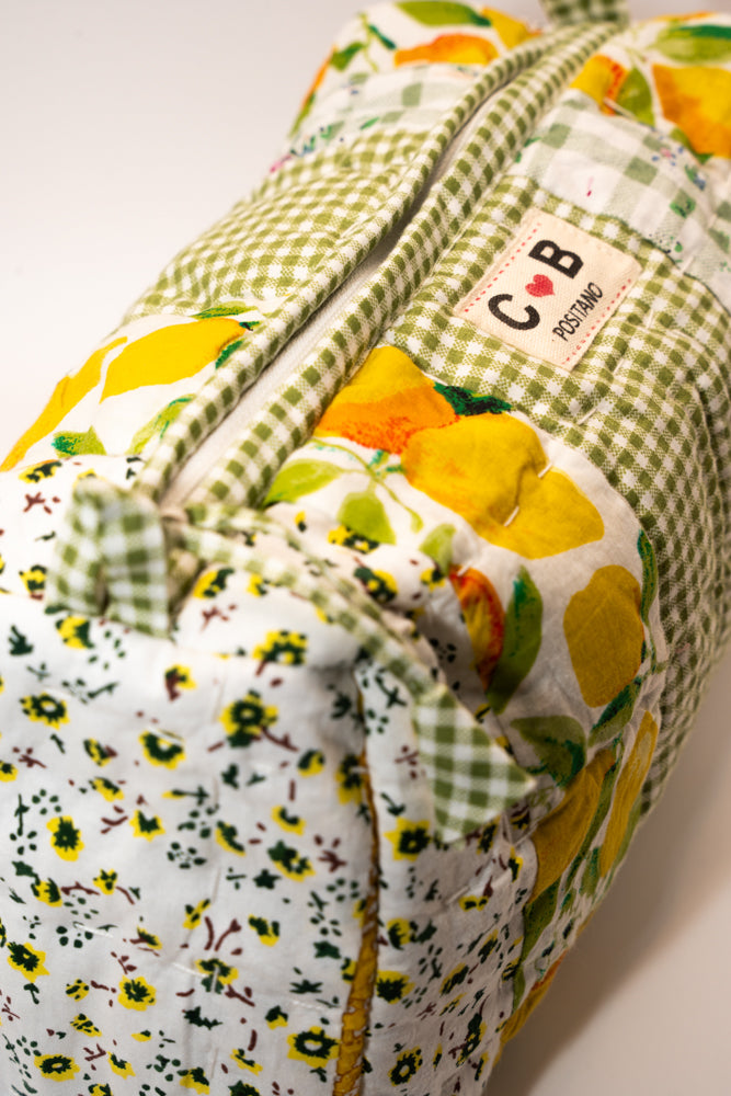 MakeUp Bag large Lemon