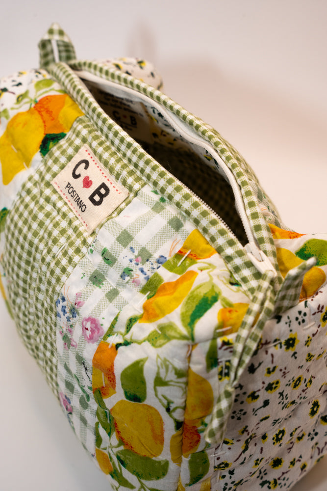 MakeUp Bag large Lemon